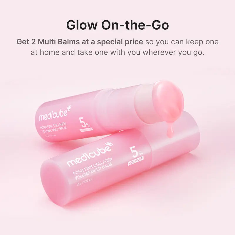 Medicube PDRN Pink Collagen Volume Multi Balm Mau Muse